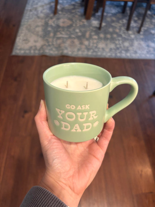 Green Mug Candle